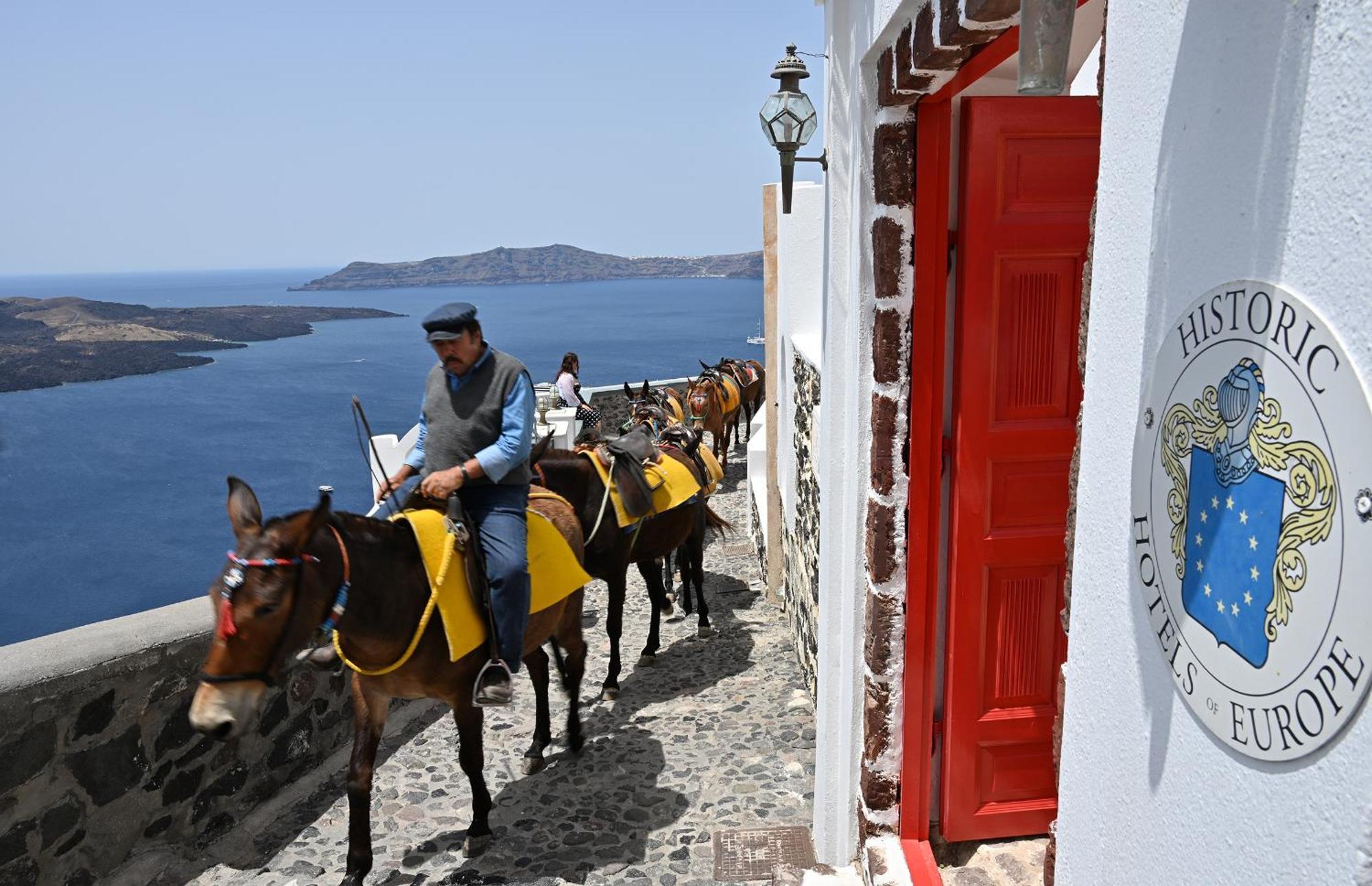 Aigialos Luxury Traditional Settlement Φηρά Εξωτερικό φωτογραφία