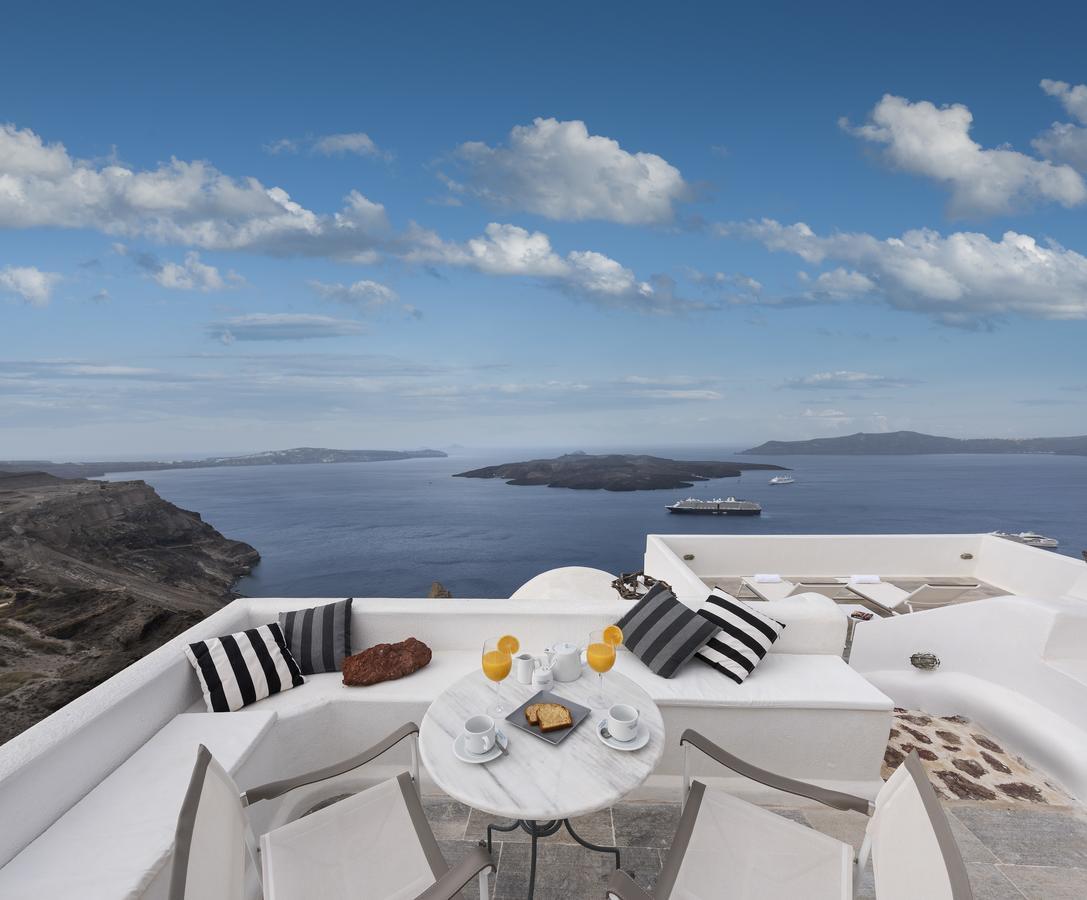 Aigialos Luxury Traditional Settlement Φηρά Δωμάτιο φωτογραφία